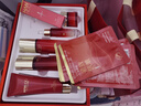 韓后紅石榴紅茶酵素水乳套裝緊致淡紋抗皺化妝品護膚品全套禮盒送媽媽 曬單實拍圖