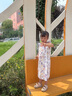 俞兆林（YUZHAOLIN）女童連衣裙夏季兒童吊帶純棉裙子女孩衣服 爛漫海底 曬單實(shí)拍圖