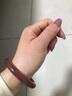 楚薇薇（chuweiwei）玉手鐲女款草莓晶手鐲紫水晶玉石圓條冰種手環(huán)美人條鐲子 內徑5152mm 建議7080斤 白水晶 曬單實(shí)拍圖