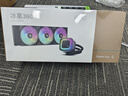 九州風(fēng)神冰果360CPU水冷散熱器/300W高性能解熱功耗/霧面質(zhì)感冷頭/ARGB神光同步風(fēng)扇/支持AM5/15代1851 冰果360 黑色 曬單實(shí)拍圖