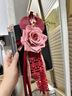 鹿色2025結(jié)婚布置套裝新款婚車裝飾主婚車花拉花車隊(duì)全套仿真花主婚車 【秋粉綁花-大紅喜】2個(gè)裝 曬單實(shí)拍圖