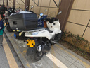 赤潮適用本田NWG150 25年改裝件置物掛鉤龍頭車(chē)把置物掛鉤頭盔鋁合金 掛鉤紅色(NWG150標)自備工 曬單實(shí)拍圖