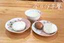 有谷窯山櫻靈兔日式餐具飯碗面碗碗盤(pán)餐具餐具套裝現代簡(jiǎn)約釉下彩禮盒裝 山櫻靈兔 梅型16.3cm盤(pán) 曬單實(shí)拍圖
