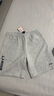 李寧短褲男衛(wèi)褲運(yùn)動褲男女同款夏季新款五分褲吸汗透氣沙灘褲子男 灰色 3XL 曬單實(shí)拍圖