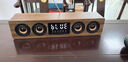 ROBERILLINE德國(guó)柏林之聲通用復(fù)古木質(zhì)藍(lán)牙音響家用桌面重低音炮時(shí)鐘鬧鐘音響 棕色標(biāo)準(zhǔn)版 曬單實(shí)拍圖