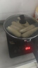 萬家全炒鍋帶蓋不粘鍋麥飯石色電磁爐燃氣灶專用煎炒小鍋家用套裝鐵鍋 炒鍋+鍋蓋【贈木鏟+海綿塊】 30cm 曬單實拍圖