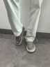 零度尚品男鞋休閑鞋男夏季新款透氣百搭一腳蹬帆布鞋戶外軟底輕便厚底板鞋 灰色 【布面款】標(biāo)準(zhǔn)皮鞋碼 41 曬單實(shí)拍圖