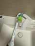 飛利浦（PHILIPS）電動牙刷刷頭  鉆石亮白型刷頭W2 HX6063/67 3支裝白色 適配鉆石3系、5系、9系 曬單實(shí)拍圖