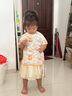 漢宮優(yōu)品女寶寶漢服套裝短袖唐裝夏季薄款分衣服兩件套超仙國(guó)風(fēng)女童旗袍 精衛(wèi)填海 100 曬單實(shí)拍圖