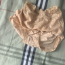 FitonTon3條裝收腹高腰蕾絲內(nèi)褲女夏季全棉抗菌襠透氣無(wú)痕女士?jī)?nèi)褲三角褲L 曬單實(shí)拍圖