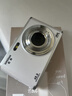 松典DC306 高清數(shù)碼相機(jī) 學(xué)生黨高中生ccd平替 可傳手機(jī)入門級(jí)高像素卡片機(jī) 旅游拍攝vlog專用照相機(jī) 月光白 128G內(nèi)存卡【約存1.2萬(wàn)張照片】 曬單實(shí)拍圖