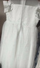 安妮優(yōu)兒（Anneyol）女童禮服裙洋氣公主婚禮花童婚紗裙兒童主持人走秀生日鋼琴演出服 香檳色 160 曬單實(shí)拍圖