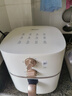 美的（Midea）空氣炸鍋易用旋鈕 家用實(shí)用大容量5.3L 不用翻面 蒸汽嫩烤 輕音烘炸 金屬內(nèi)腔無(wú)異味  MF-KZE535J5 曬單實(shí)拍圖