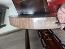 胖東來(lái)品質(zhì)菜板鐵木砧板整木實(shí)木抗菌防霉家用食品級案板圓形菜墩 鐵木U提44*5CM【加厚餐廳推薦】 曬單實(shí)拍圖