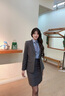 晨芙商務職業(yè)裝西服套裝男女氣質(zhì)西裝正裝白領4S店汽車銷售工裝工作服 女款西裝單件(備注顏色) L 曬單實拍圖