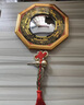 京悠雨八卦鏡凸鏡家用大門口窗戶陽(yáng)臺(tái)純銅九宮鏡子凹鏡家居店鋪門口擺件 八卦凸鏡13cm 送粘鉤+中國(guó)結(jié)+證書 曬單實(shí)拍圖