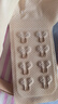 ubras25年新品無尺碼小涼風(fēng)星光V領(lǐng)新款涼感鏤空透氣文胸罩內(nèi)衣女 燕麥奶色 均碼 u  A-C杯/100-130斤 曬單實拍圖