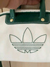 adidas迷你保齡球包運動單肩斜挎包女子阿迪達(dá)斯官方三葉草 漢玉白/森林綠   NS 曬單實拍圖