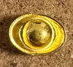 周大生黃金投資金小金豆錦鯉大米元寶福袋足金吉祥福豆七夕禮物送女友 金元寶（約1g） 滿1件贈精美許愿瓶 曬單實拍圖