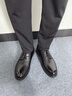 康奈男鞋商務(wù)正裝皮鞋男職場(chǎng)休閑辦公室新郎婚鞋25年秋季新款 黑色 42 曬單實(shí)拍圖