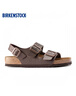 BIRKENSTOCK勃肯德國進口男女款時尚舒適百搭軟木Milano系踝涼鞋 棕色-窄版0034703 36 曬單實拍圖