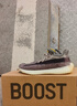 阿迪達斯三葉草Yeezy350春夏椰子兒童低幫休閑鞋兒童FZ128426碼 曬單實(shí)拍圖