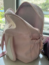 COSMICKISS兒童背包可愛兔子雙肩包女孩小背包戶外出游旅行小學(xué)生研學(xué)小書包 粉色+掛件 曬單實拍圖