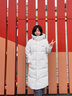 波司登（BOSIDENG）于適同款25新款羽絨服男女同款情侶長(cháng)款寬松舒適連帽面包服外套 【店長(cháng)推薦】淡灰藍|5979 S 160/84A 體重約110-125斤 曬單實(shí)拍圖