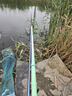 漁之源小蜻蜓魚竿鯽魚竿手竿臺(tái)釣竿輕量釣魚竿28調(diào)綜合竿手桿鯽鯉竿 6.3m 至輕鯽二代【T1100+46T】+支架 曬單實(shí)拍圖