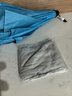 漁之源釣魚傘帽頭戴式雨傘帽防曬斗笠折疊頭頂傘遮陽防雨帽傘漁具用品 【天藍橡膠圈】雙層黑膠中號傘 +冰袖 曬單實拍圖