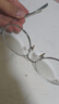 依視路（ESSILOR）鉆晶膜御A4防藍(lán)光膜巖近視眼鏡片男女眼鏡框多款可選配膜致 鈦架-全框-2018-銀色 鏡框+鉆晶膜巖 1.60依視路非球面鏡片 曬單實(shí)拍圖