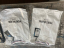 雅戈爾（YOUNGOR）短袖t恤男夏季新款素色水柔棉短袖純棉T恤衫男裝 白色GSPC590001BYY 2XL 曬單實拍圖