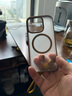京工智造嚴選【自帶Ai拍照按鍵】蘋果16promax手機殼新款iphone16pro保護套16磨砂磁吸相機按鍵全包防摔潮男女 沙漠金丨蘋果16Pro【自帶拍照按鍵丨磁吸】 不沾指紋丨送鋼化膜+鏡頭膜 曬單實拍圖