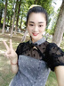 太平鳥女裝新中式牛仔連衣裙夏國(guó)風(fēng)拼接短裙洋氣別致裙子 黑灰 M 曬單實(shí)拍圖