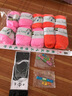衣織都繡 寶寶線芭比絨手工編織diy嬰兒童毛線蠶絲蛋白絨圍巾奶棉線毛線團(tuán) 05桔紅 曬單實(shí)拍圖