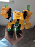 展高迷你特工隊之超級恐龍力量變形霸王龍兒童玩具機器人五合體炫龍王 【超變五合體-炫龍王】 曬單實(shí)拍圖