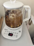美的（Midea）養(yǎng)生壺 1.5L全自動煮茶壺 24h預(yù)約燒水壺 12小時智能恒溫 11檔控溫電熱水壺 花茶壺煮茶器MK-Y12Q 曬單實拍圖