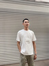 馬克華菲【100%棉】短袖T恤男士夏季新款潮牌純棉鋼印壓花圓領(lǐng)上衣男 曬單實(shí)拍圖
