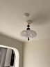 ShareDon中古吸頂燈臥室法式奶油led圓形現(xiàn)代簡(jiǎn)約花朵2025新款房間中山燈 花瓣58cm-小愛(ài)同學(xué)-柔光燈罩 曬單實(shí)拍圖