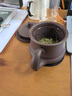 漢帝唐韻 HDTYUN宜興紫砂杯茶杯紫砂帶過濾內(nèi)膽男女士原礦老紫泥純?nèi)止まk公杯 御龍杯（原礦老紫泥） 曬單實(shí)拍圖