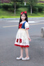 叮當(dāng)貓洛麗塔女童白雪公主裙夏季2025新款兒童裙子夏裝洋氣小女孩連衣裙 9910香檳色-短袖 130 曬單實拍圖