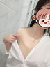 蒙口比鄰粉底液內(nèi)衣女夏薄款隱形無痕膚色細肩帶美背小胸聚攏文胸 隱形膚【白T隱形】肩帶可調(diào) 適合自然偏白膚色 L  【建議體重111-130斤】 曬單實拍圖
