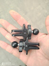 ESCASE出風(fēng)口飛機(jī)夾子配件車載手機(jī)支架螺旋底座豎向防左右搖擺導(dǎo)航夾 曬單實(shí)拍圖