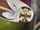 Tory Burch 湯麗柏琦【線上專享】MINNIE羊皮革芭蕾舞鞋平底鞋女鞋TB 74062 米白色 122 37.5 7 曬單實拍圖