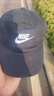 NIKE【滔搏】耐克男女童軟頂水洗遮陽黑色運動休閑彎沿帽子FB5063-010 FB5063-010 F 曬單實拍圖