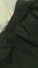 名創(chuàng)優(yōu)品（MINISO）涼感冰絲褲子男夏季新款舒適透氣顯高顯瘦直筒休閑褲 黑 XL 曬單實拍圖