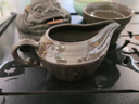 茶杯套裝紫砂功夫茶具套裝辦公室用2025新款茶具套裝紫砂茶具套裝 描金紫砂舍得西施壺 10頭 曬單實拍圖