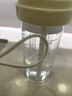 中麒水杯花茶杯男女學(xué)生高顏值吸管杯運動杯子便攜耐高溫咖啡折疊杯 椰奶白 600ml【雙飲口+茶倉】 曬單實拍圖
