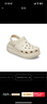 卡駱馳（crocs）經(jīng)典泡芙Clog男女一腳蹬懶人沙灘鞋 CR207521-2Y2 36 曬單實(shí)拍圖