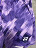 YONEX新款尤尼克斯羽毛球服男女湯尤杯國家隊(duì)國羽大賽比賽服上衣短袖 男款短褲15176霧紫+大賽版VC速干 XL 曬單實(shí)拍圖